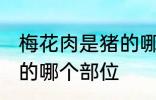 梅花肉是猪的哪个部位示 梅花肉在猪的哪个部位