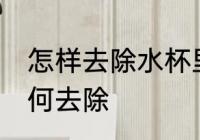 怎样去除水杯里的霉味 杯子有霉味如何去除