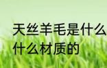天丝羊毛是什么面料 天丝羊毛面料是什么材质的