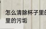怎么清除杯子里的污垢 如何清除杯子里的污垢