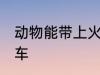 动物能带上火车吗 动物能不能带上火车