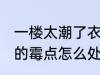 一楼太潮了衣服发霉怎么办 衣服发霉的霉点怎么处理