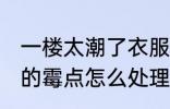 一楼太潮了衣服发霉怎么办 衣服发霉的霉点怎么处理
